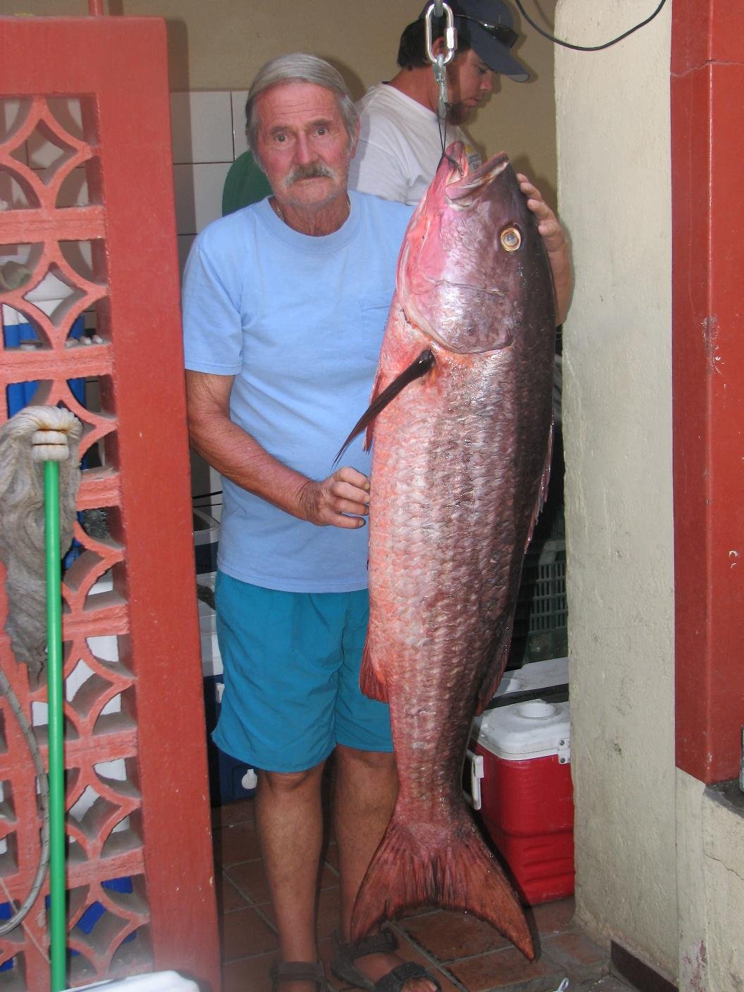 A big one at the fish house